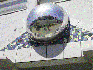 life's a big shiny mirror ball