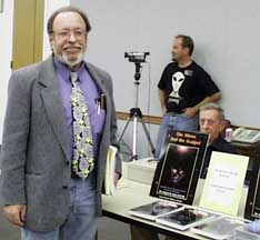 (roger and his books)