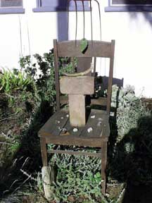 (chair as art)