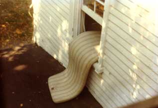 (a limp, airy bed)