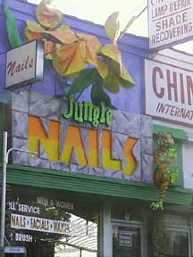 (jungle nails)