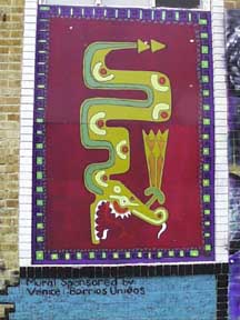 (mural of red)