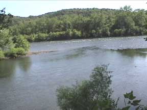 (the river wide and fast)