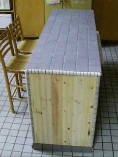 (counter work)