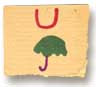(letter u)